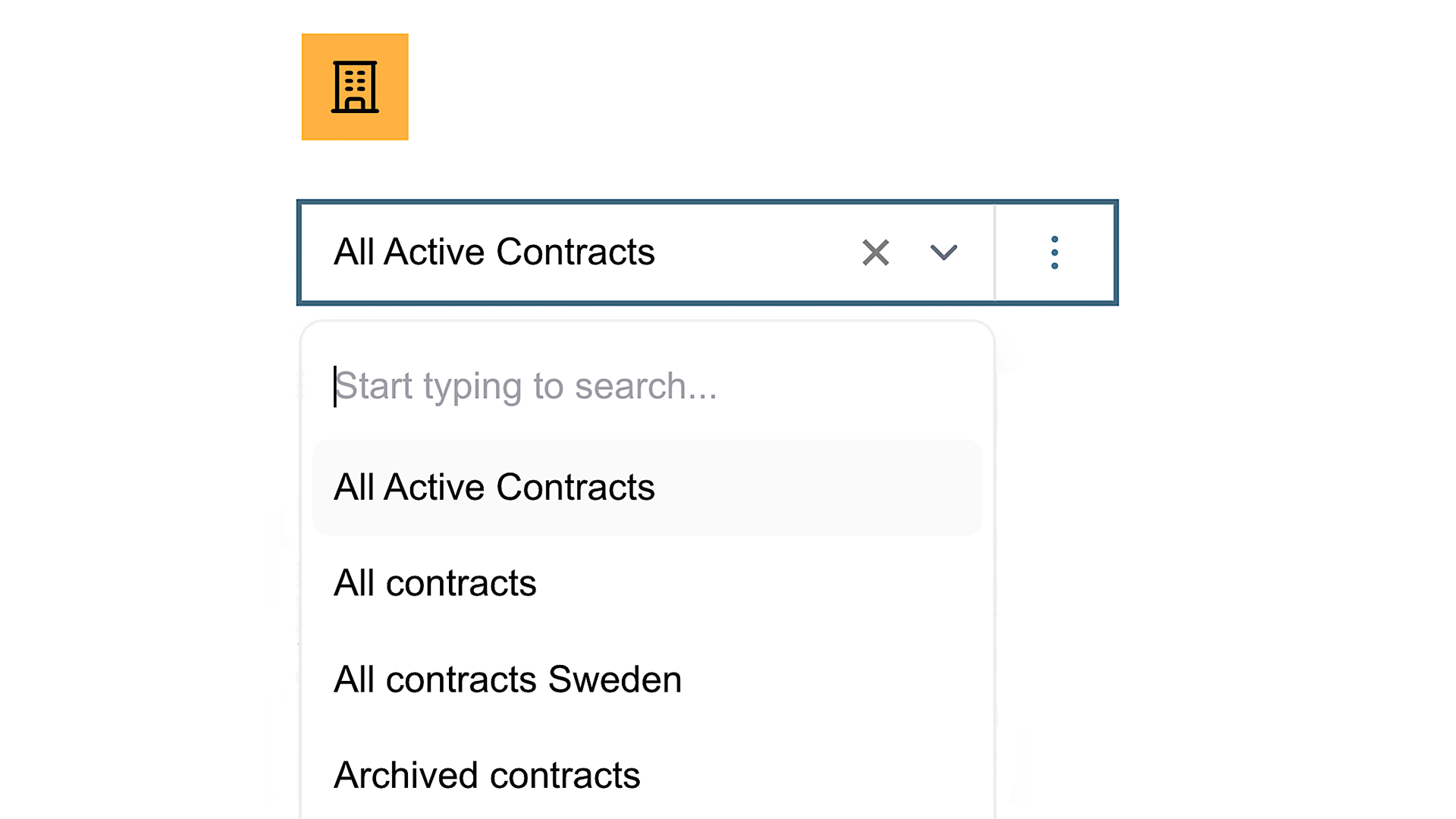 Complete control over your contracts