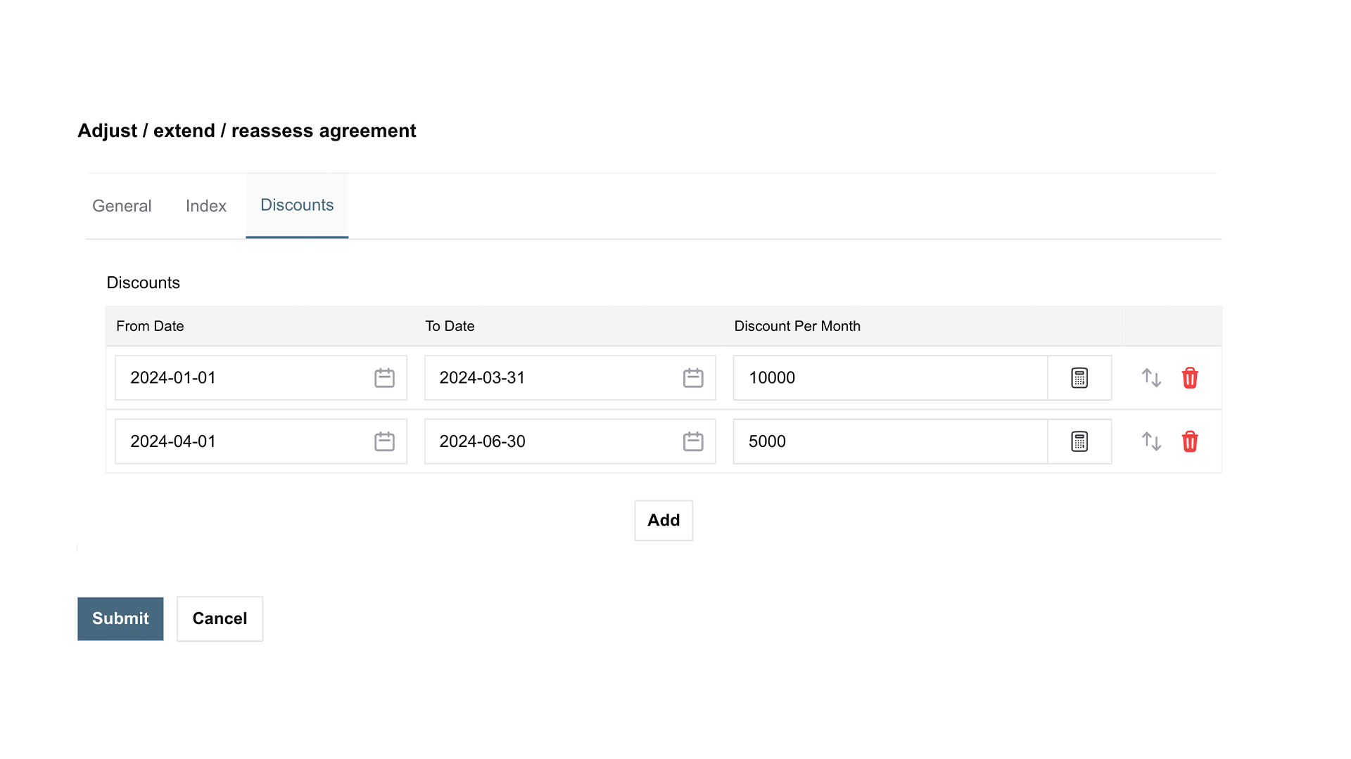 Precise calculations for discounts and variable costs