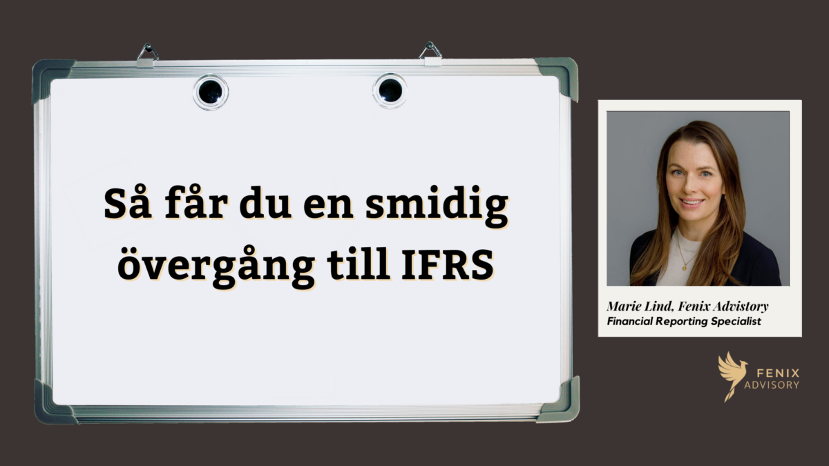 Så får du en smidig övergång till IFRS 16